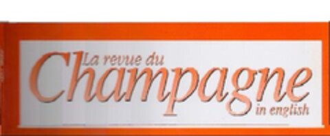 La revue du Champagne in english. Logo (EUIPO, 09/16/2011)