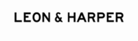 LEON & HARPER Logo (EUIPO, 07/10/2012)