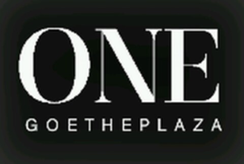 ONE GOETHEPLAZA Logo (EUIPO, 12.11.2012)