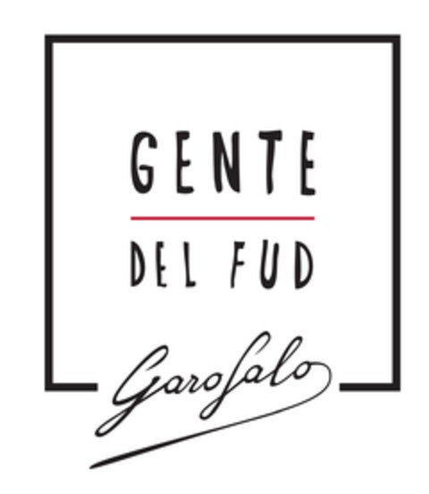 GENTE DEL FUD Garofalo Logo (EUIPO, 06/13/2013)