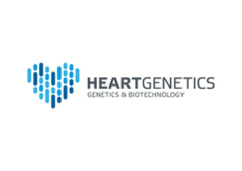 HEARTGENETICS GENETICS & BIOTECHNOLOGY Logo (EUIPO, 07/18/2013)