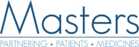 Masters PARTNERING PATIENTS MEDICINES Logo (EUIPO, 04/23/2014)