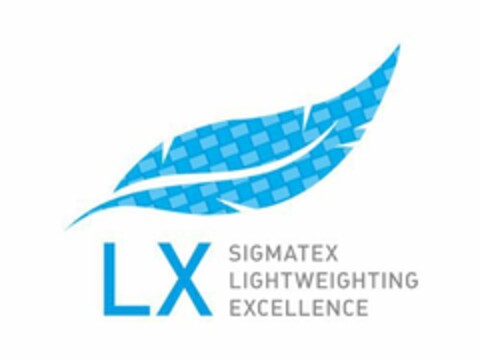 LX SIGMATEX LIGHTWEIGHTING EXCELLENCE Logo (EUIPO, 17.06.2015)