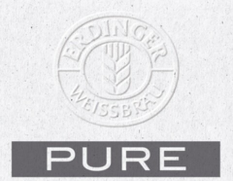 ERDINGER WEISSBRÄU PURE Logo (EUIPO, 31.03.2017)