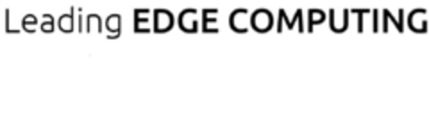 Leading EDGE COMPUTING Logo (EUIPO, 16.11.2017)