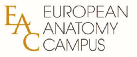 EAC EUROPEAN ANATOMY CAMPUS Logo (EUIPO, 03.05.2018)