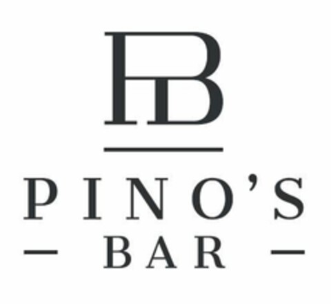 PB PINO’S BAR Logo (EUIPO, 16.08.2018)