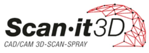 Scan it 3D CAD/CAM 3D-SCAN-SPRAY Logo (EUIPO, 12.09.2018)