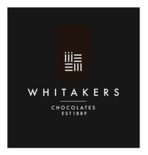 WHITAKERS CHOCOLATES EST1889 Logo (EUIPO, 24.12.2018)