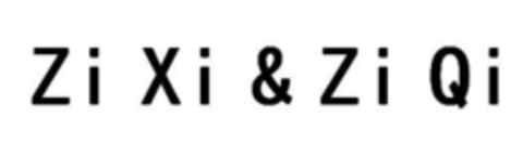 Zi Xi & Zi Qi Logo (EUIPO, 01/24/2019)