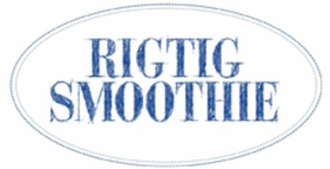 RIGTIG SMOOTHIE Logo (EUIPO, 12.04.2019)