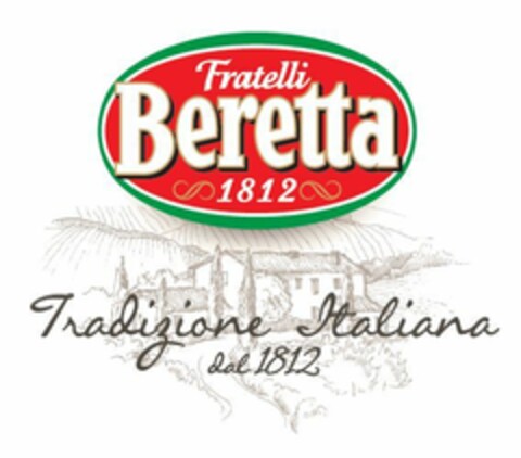 FRATELLI BERETTA 1812 TRADIZIONE ITALIANA DAL 1812 Logo (EUIPO, 02/27/2020)