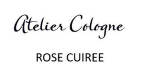 ATELIER COLOGNE ROSE CUIREE Logo (EUIPO, 30.04.2021)