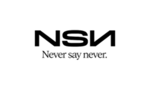 NSN NEVER SAY NEVER Logo (EUIPO, 15.10.2021)