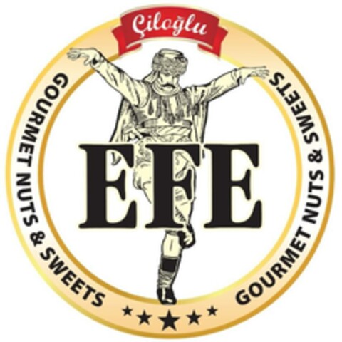 Çiloğlu EFE GOURMET NUTS & SWEETS Logo (EUIPO, 21.06.2022)