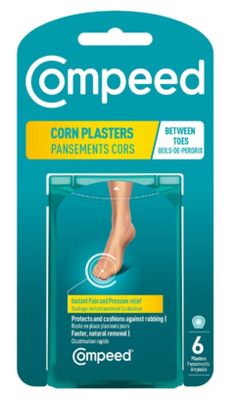 COMPEED CORN PLASTERS Logo (EUIPO, 10/11/2023)