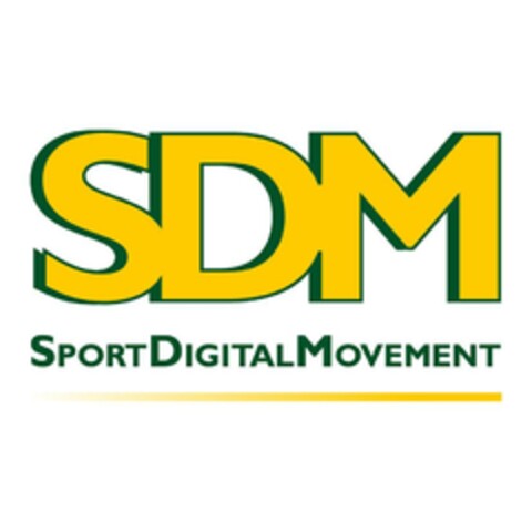 SDM SPORTDIGITALMOVEMENT Logo (EUIPO, 17.11.2023)