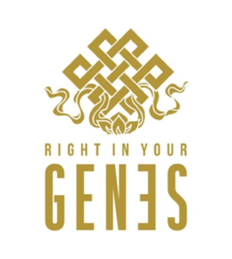 RIGHT IN YOUR GENES Logo (EUIPO, 26.04.2024)