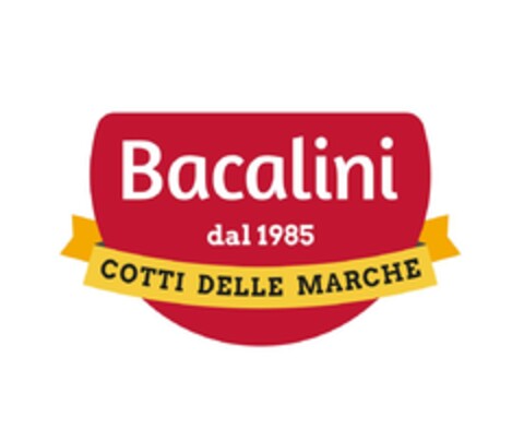 Bacalini dal 1985 COTTI DELLE MARCHE Logo (EUIPO, 13.03.2025)