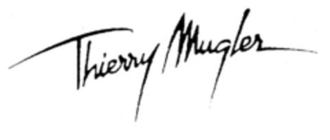 Thierry Mugler Logo (EUIPO, 04/01/1996)