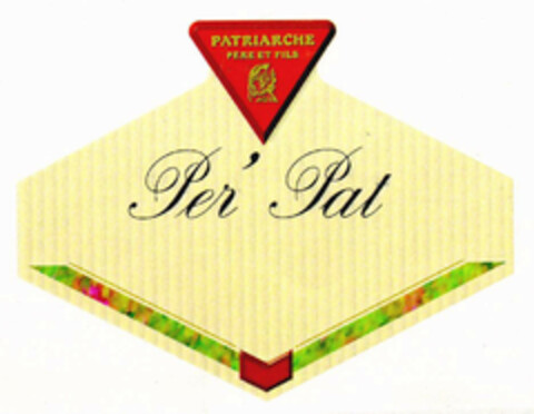 PATRIARCHE PÈRE ET FILS Per' Pat Logo (EUIPO, 02/11/1998)