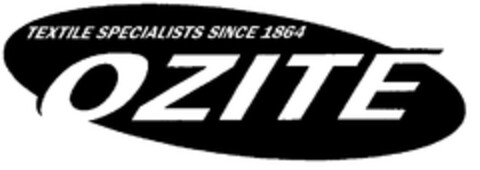 TEXTILE SPECIALISTS SINCE 1864 OZITE Logo (EUIPO, 03/16/1998)