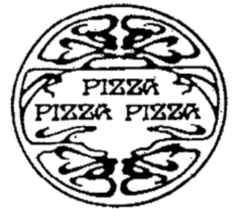 PIZZA PIZZA PIZZA Logo (EUIPO, 07.04.1998)