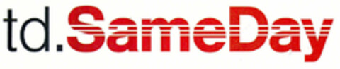 td.SameDay Logo (EUIPO, 08.07.1999)
