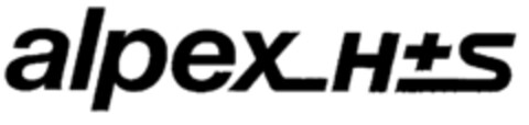 alpex H+S Logo (EUIPO, 30.10.2000)