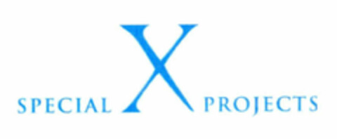 SPECIAL X PROJECTS Logo (EUIPO, 10/11/2001)