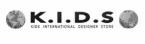K.I.D.S KIDS INTERNATIONAL DESIGNER STORE Logo (EUIPO, 10.12.2002)