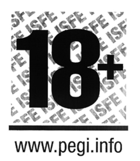 18+ www.pegi.info Logo (EUIPO, 02/25/2003)