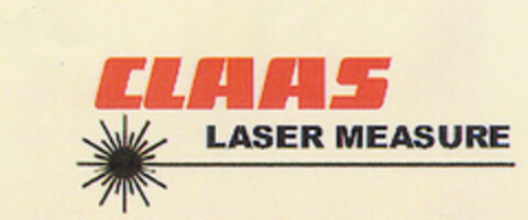 CLAAS LASER MEASURE Logo (EUIPO, 23.05.2003)