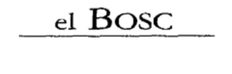 el BOSC Logo (EUIPO, 27.05.2005)