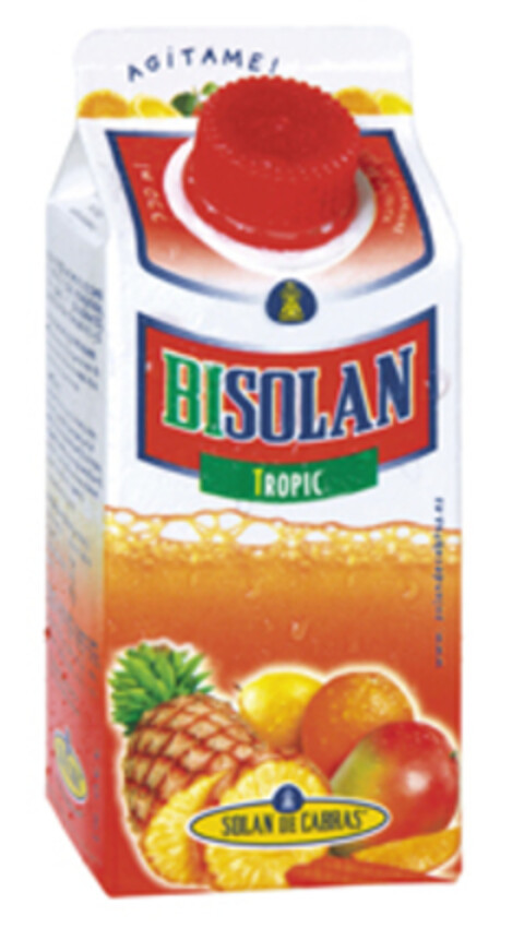 BISOLAN TROPIC SOLAN DE CABRAS Logo (EUIPO, 10.07.2006)