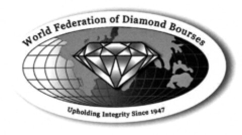 World Federation of Diamond Bourses Upholding Integrity Since 1947 Logo (EUIPO, 02/07/2007)