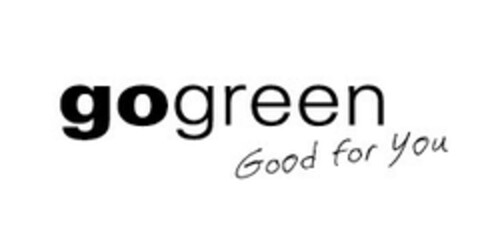 gogreen Good for You Logo (EUIPO, 10.12.2008)