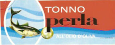 TONNO PERLA ALL'OLIO D'OLIVA Logo (EUIPO, 12.12.2008)