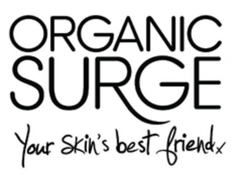 ORGANIC SURGE Your skin's best friend Logo (EUIPO, 27.04.2009)