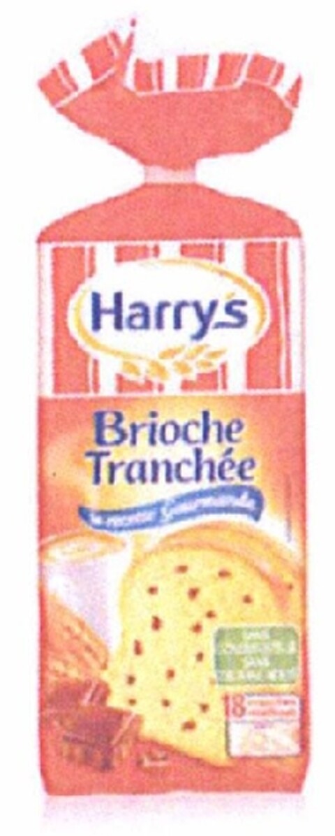 HARRY'S BRIOCHE TRANCHEE LA RECETTE GOURMANDE Logo (EUIPO, 12/23/2009)