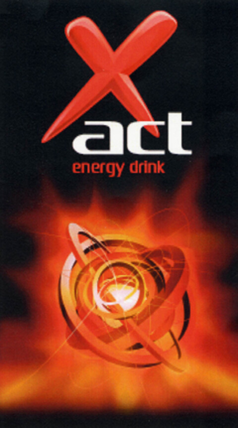 X act energy drink Logo (EUIPO, 10/13/2010)