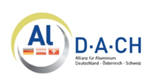 Al D-A-CH
Allianz für Aluminium
Deutschland - Österreich - Schweiz Logo (EUIPO, 19.12.2012)