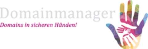 Domainmanager Domains in sicheren Händen Logo (EUIPO, 13.09.2013)