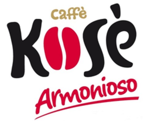 CAFFE' KOSE' ARMONIOSO Logo (EUIPO, 01.04.2014)