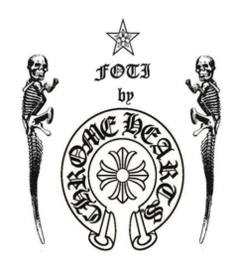 FOTI by CHROME HEARTS Logo (EUIPO, 03/30/2017)