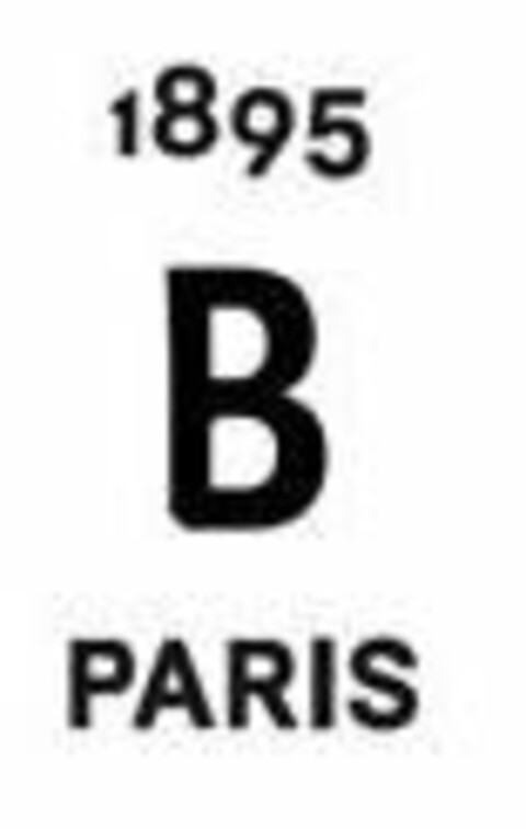 1895 B PARIS Logo (EUIPO, 25.07.2018)