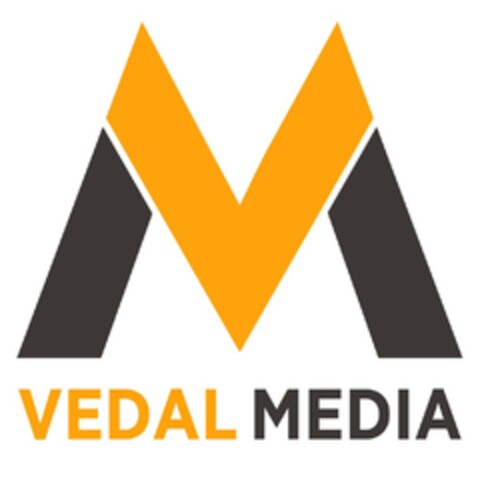 M VEDAL MEDIA Logo (EUIPO, 05/29/2019)