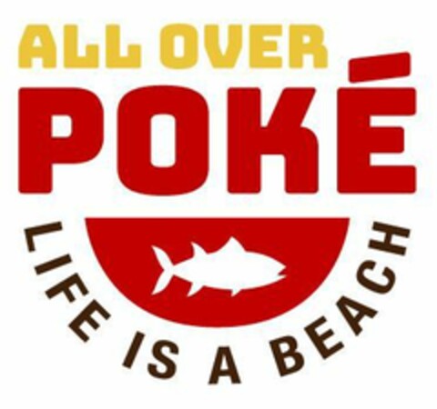 All Over Poké -Life is a beach Logo (EUIPO, 27.09.2019)