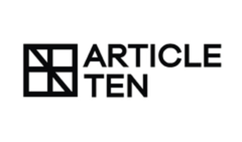 ARTICLE TEN Logo (EUIPO, 17.04.2020)