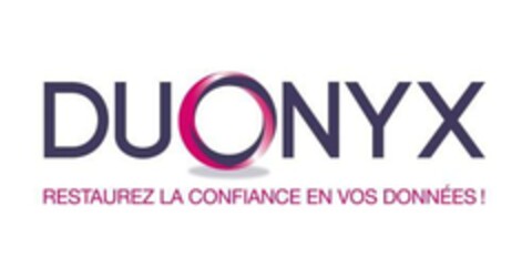 DUONYX RESTAUREZ LA CONFIANCE EN VOS DONNÉES Logo (EUIPO, 10.07.2020)